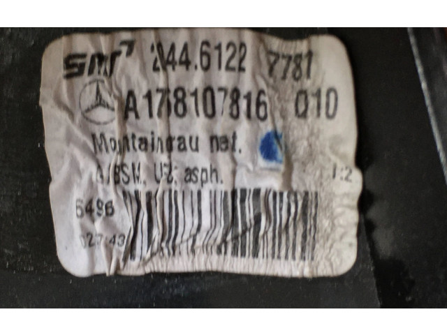 Zpětné zrcátko  Mercedes-Benz A W176 2017  A178107816, 2446122  