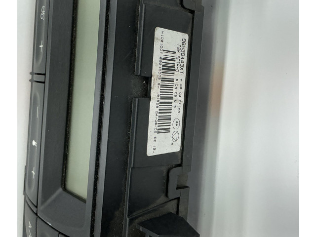 Блок управления климат-контролем 96530443XT, 8HZ   Peugeot 1007