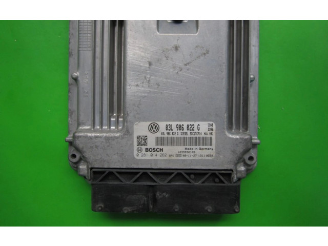 Блок управления двигателем Блок управления 03L906022G, 0281014262   Volkswagen Tiguan