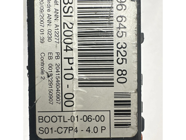   Pojistková skříňka 9664532580, 0018229150907   Citroen C2 2007