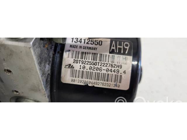 Блок АБС 13412550, 10020604494   Opel  Astra J  2010-2015 года