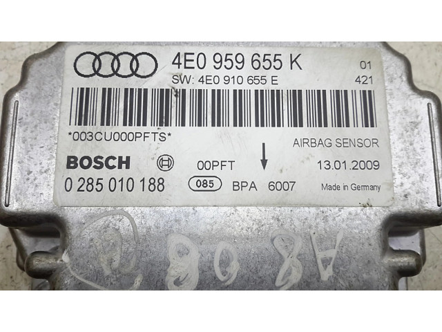 Блок подушек безопасности 4e0959655k   Audi A8 S8 D3 4E