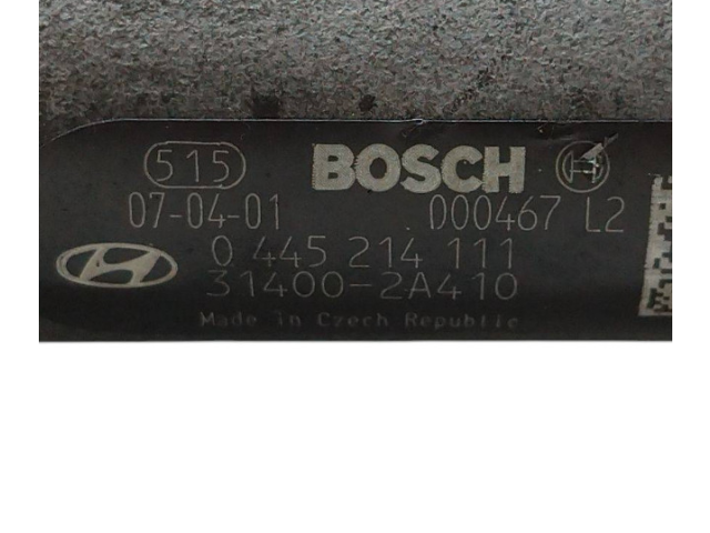 Vstřikovací lišta 314002A410, 0445214111   Hyundai i30    D4FB 