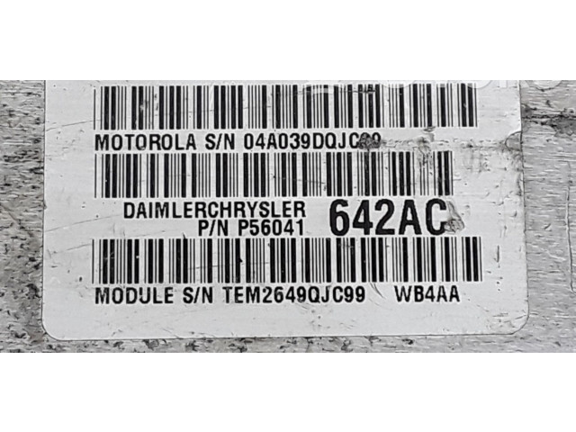 Блок управления коробкой передач P56041642AC, 2649QJC99   Jeep Grand Cherokee (WJ)