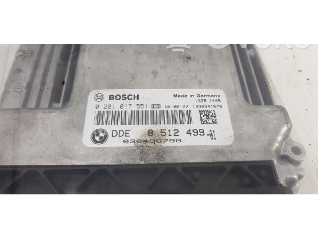 Řídící jednotka 0281017551, 0281017551   BMW 1 E82 E88 2012