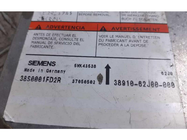Блок подушек безопасности 3891062J00000   Suzuki Swift