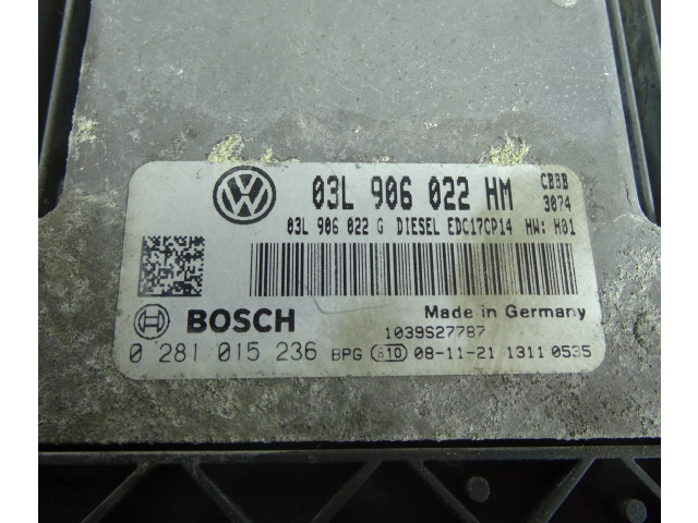Блок управления двигателем Блок управления 03L906022HM, 03L906022HM   Volkswagen Tiguan