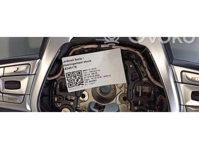 Руль BMW 5 G30 G31  2016 -  года 32306871724, 32306871724      