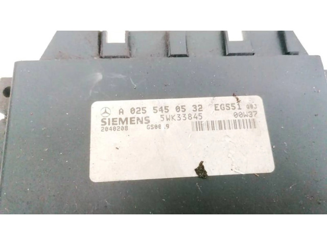 Блок управления коробкой передач a0255450532   Mercedes-Benz E W210