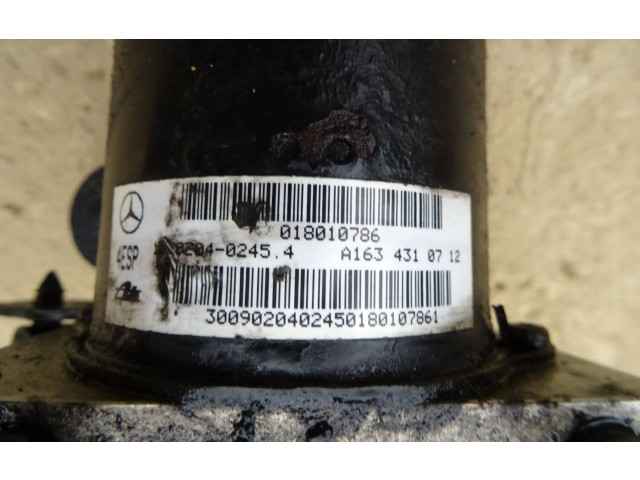 Jednotka ABS A1634310712, 018010786   Mercedes-Benz ML W163 2000