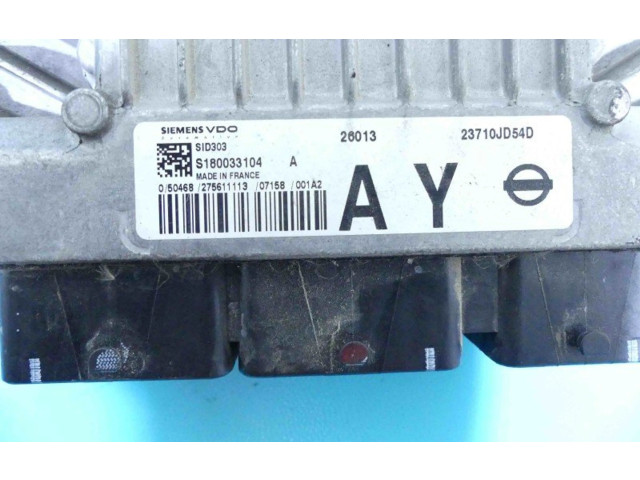 Řídící jednotka S180033104A, IMPRK1255295   Nissan Qashqai 2007