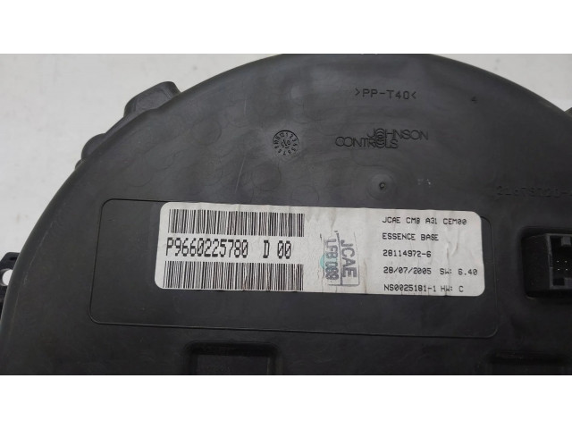 Панель приборов 9660225780D   Citroen C3       