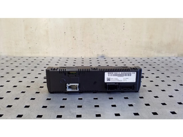 Блок управления климат-контролем 64119292262, 9292262   BMW X1 E84