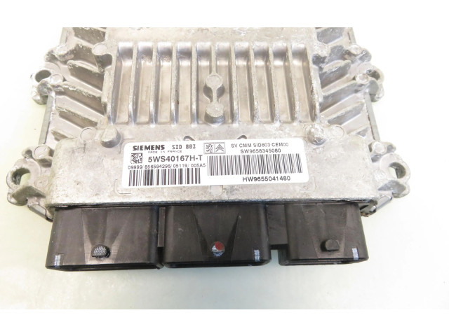 Řídící jednotka SW9658345080, 5WS40167HT   Peugeot 407 2005