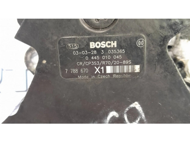 Vstřikovací čerpadlo 7788670, 0445010045   BMW 3 E46  pro naftový motor 2.0  