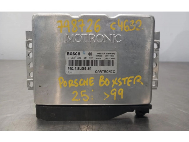 Блок управления двигателем ECU 99661860104   Porsche Boxster 986