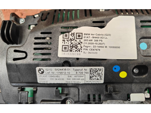 Панель приборов 5A24438   BMW 4 G22 G23 G24 G26       