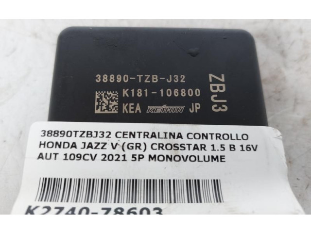 Řídící jednotka 38890TZBJ32, 38890TZBJ32   Honda Jazz IV GR 2020