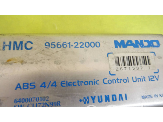 Vstřikovač 95661-22000, 9566122000   Hyundai Accent  pro benzínový motor 1.3  