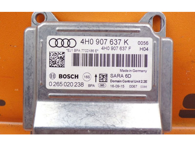Блок управления 4H0907637K, 4H0907637K   Audi A8 S8 D4 4H