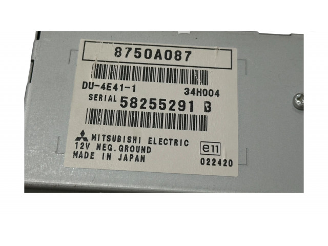 Дисплей    8750A087, 58255291B   Mitsubishi Grandis