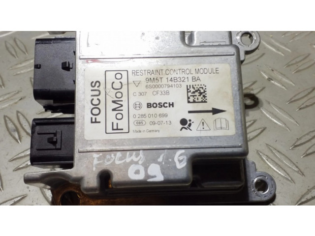 Блок подушек безопасности 9M5T14B321BA, 0285010699   Ford Focus