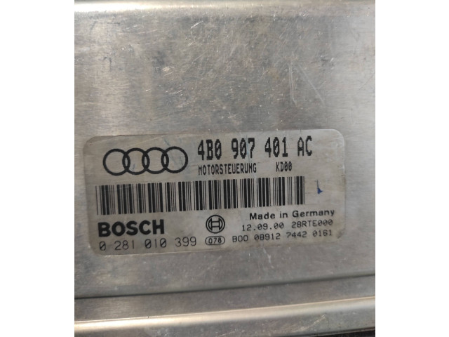 Řídící jednotka 4B0907401AC, 28RTE000   Audi A6 S6 C5 4B 2002