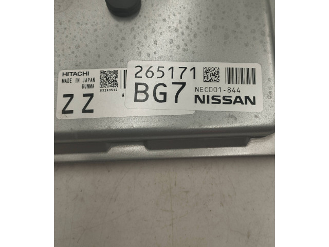 Řídící jednotka 265171, NEC001844   Nissan Micra 2011