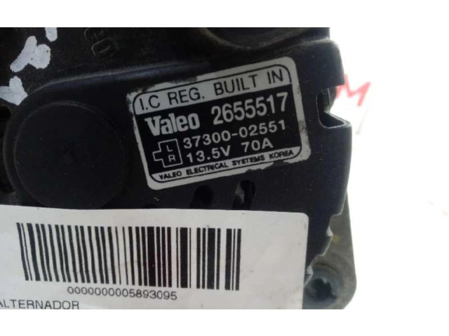 Генератор 2655517   Hyundai Atos Prime      