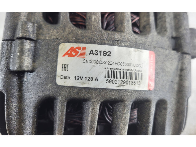 Генератор 5902129018513, 12V120A   KIA Ceed      