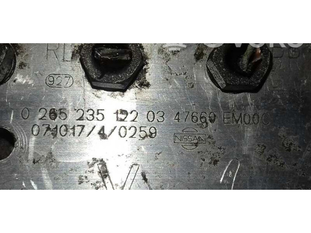 Jednotka ABS 47660EM00C, 0265235122   Nissan Tiida C11 2009