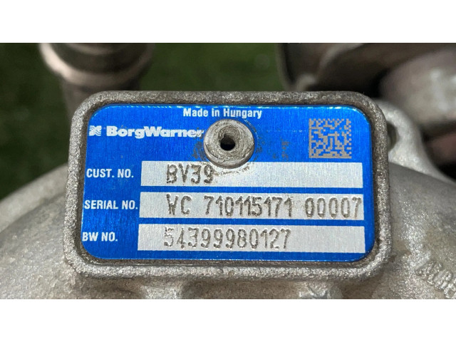  Турбина Dacia Duster  54399980127, BORGWARNER         