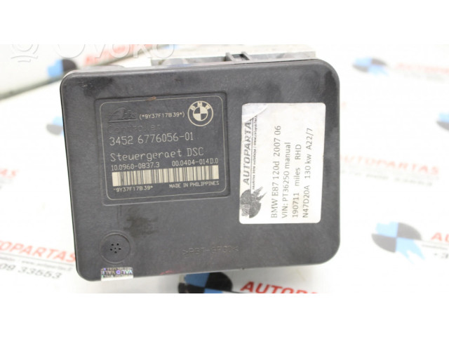 Jednotka ABS 6776056, 6776055   BMW 1 E81 E87 2007