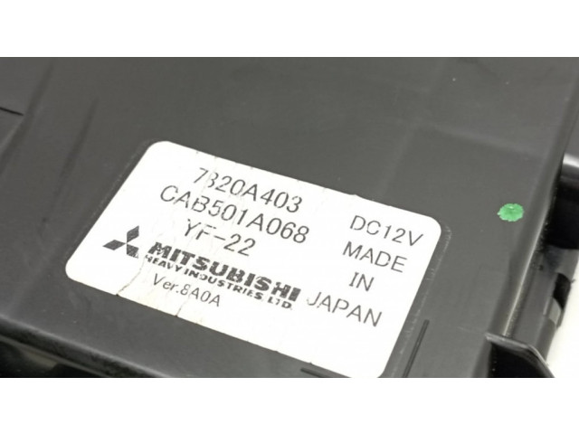 Блок управления 7820A403, CAB501A068   Mitsubishi ASX