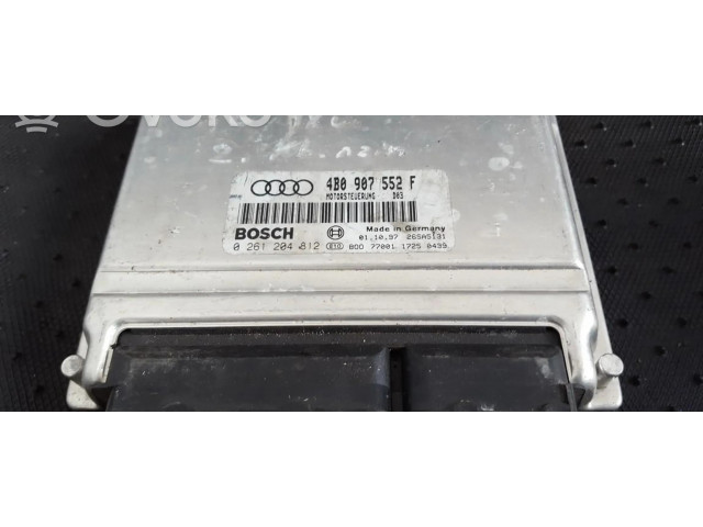 Блок управления двигателя 4b0907552f, 0261204812   Audi A6 S6 C5 4B