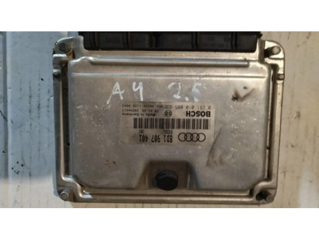 Řídící jednotka 8D1907401, 0281010005   Audi A4 S4 B5 8D 2000
