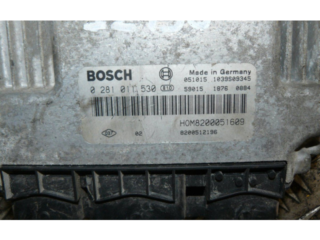 Řídící jednotka 0281011530, 8200051609   Renault Trafic II (X83) 2006