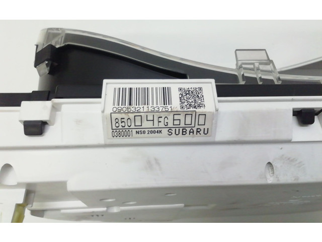 Přístrojová deska  Subaru Impreza III 2012 85004FG600, 85004FG600  