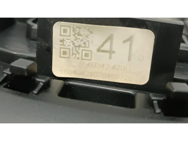 Přístrojová deska  Peugeot 107 2016 69342470U, CUADROINSTRUMENTOS  