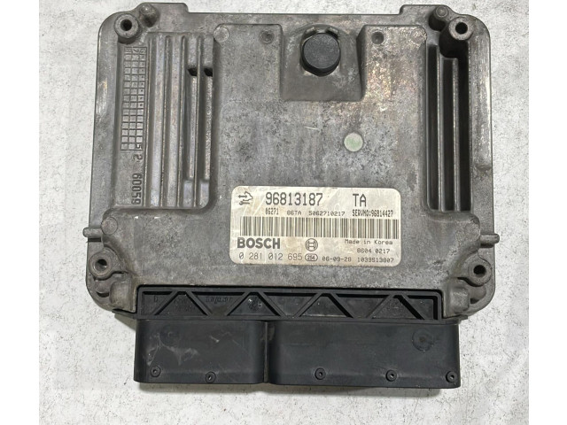 Řídící jednotka 0281012695, 0281012695   Chevrolet Captiva 2008