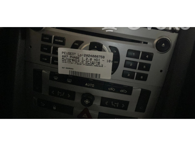 Řídící jednotka    Peugeot 407 2007