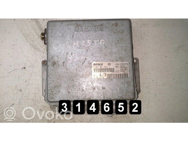 Řídící jednotka 0281001589   Citroen XM 1998