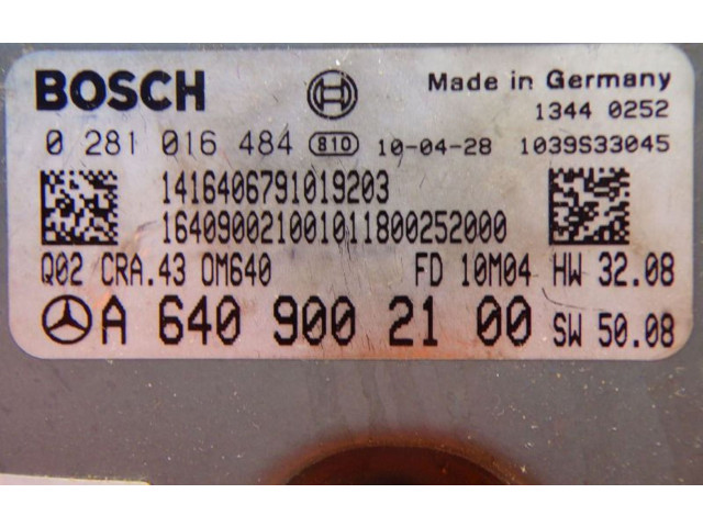 Řídící jednotka A6409002100, A6409002100   Mercedes-Benz B W245 2005