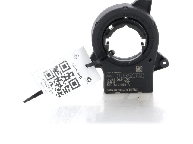 Подрулевой шлейф SRS 255678729R, L0-6024B   Renault Twingo III