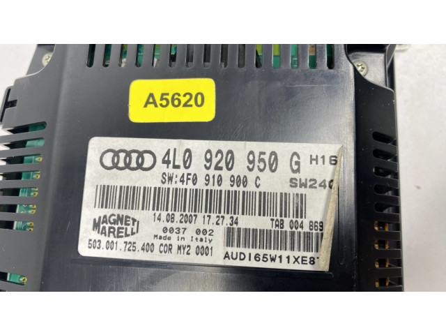 Панель приборов 4L0920950   Audi Q7 4L       