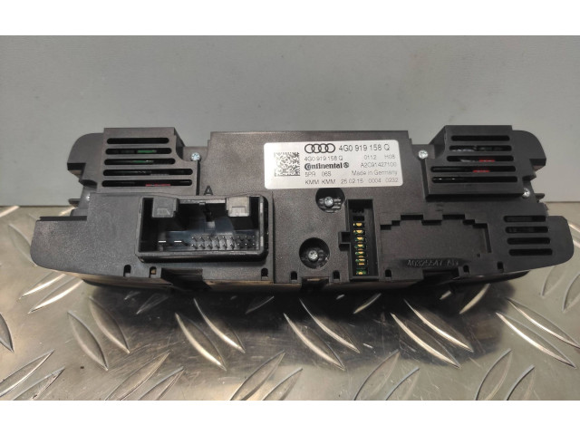 Блок управления климат-контролем 4G0919158Q, A2C91427100   Audi A6 S6 C7 4G