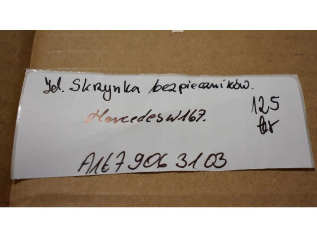   Pojistková skříňka A1679063103555525   Mercedes-Benz GLE W167 2025