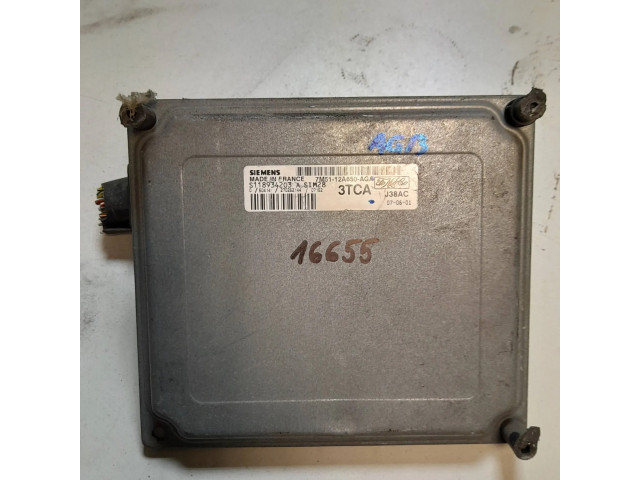 Блок управления двигателя 7M5112A650AGA, S118934203A   Ford Focus