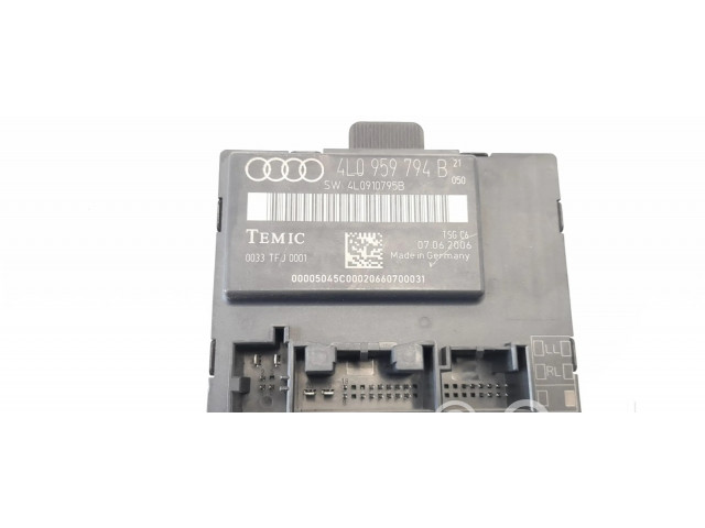 Блок комфорта 4L0959794B, 4L0910795B   Audi Q7 4M   