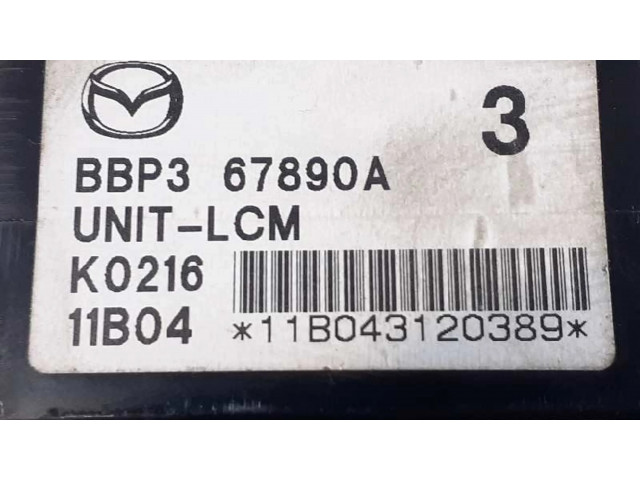 Блок управления BBP367890A   Mazda 3 II